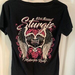 WOMENS STURGIS BIKE V TEE